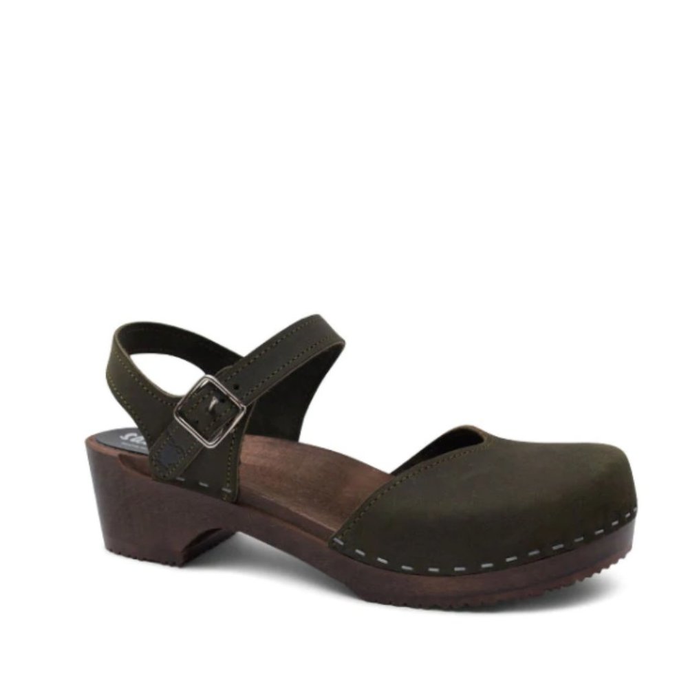 Sandgrens Swedish Clogs Saragasso low heel